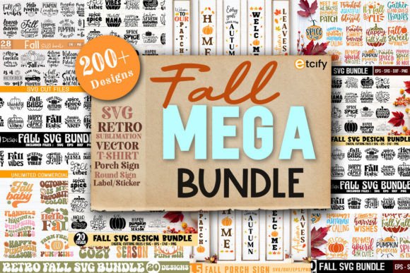 Download Fall Mega Bundle, Fall Svg Bundle - Bundle Collection