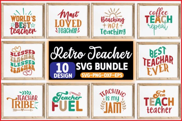 Download Retro Teacher Svg Bundle - Bundle Collection