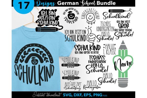 Download German School SVG Bundle Einschulung - Bundle Collection