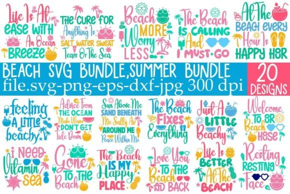 Download Beach SVG Bundle, Summer SVG Bundle - Bundle Collection
