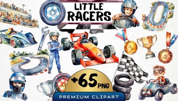 Download Racing Nursery Clipart Bundle - Bundle Collection