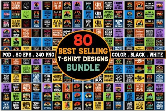 Download Best Selling T-Shirt Design Mega Bundle - Bundle Collection