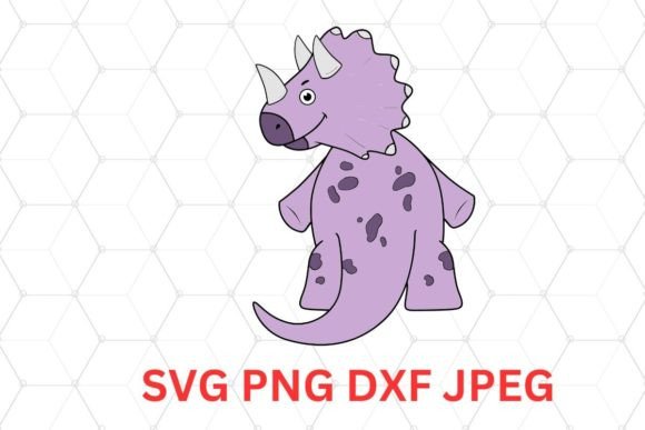 Download Cute Dinosaur Bundle SVG PNG DXF JPEG - Bundle Collection