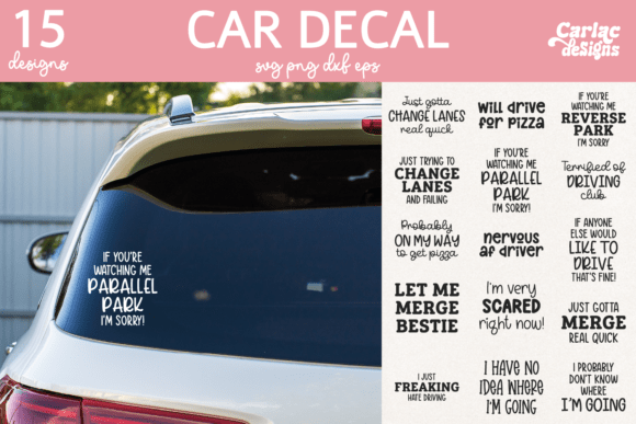 Download Funny Car Decal Bumper Bundle - Bundle Collection