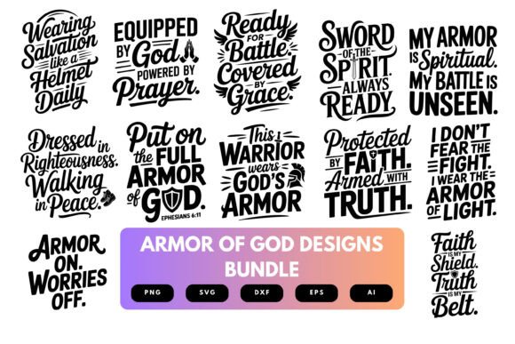 Download Armor of God SVG Bundle - Bundle Collection