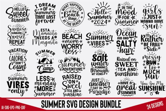 Download Summer Svg Design Bundle - Bundle Collection