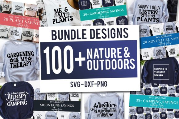 Download Mega Nature SVG Outdoors Bundle - Bundle Collection