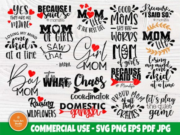 Download Mom Quotes SVG Bundle, Mom Life Svg - Bundle Collection