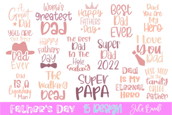 Download Fathers Day Quote Svg Cut Files Bundle - Bundle Collection