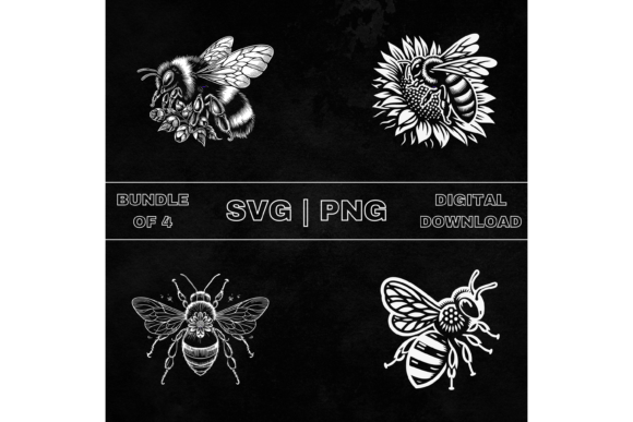 Download Bee SVG Bundle, Honey Bee Clipart - Bundle Collection