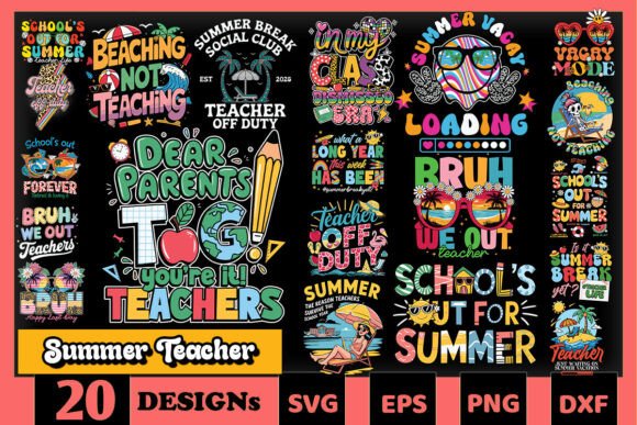 Download Summer Teacher SVG Bundle - Bundle Collection