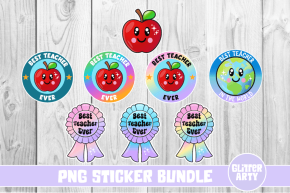 Download Teacher Appreciation PNG Sticker Bundle - Bundle Collection