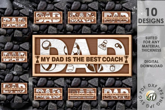 Download 3D Personalized Gifts for Dad Bundle - Bundle Collection
