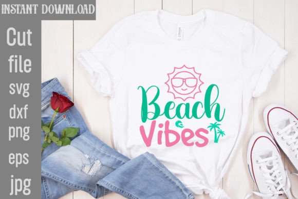 Download Beach Vibes SVG Cut File - Beach vibes svg cut file Collection