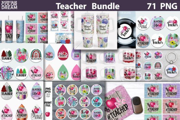 Download Teacher Sublimation Big Bundle - Bundle Collection