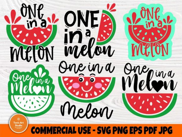 Download One in a Melon, Watermelon&nbsp;Bundle - Bundle Collection