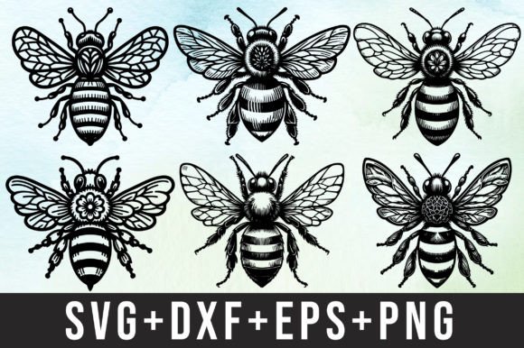 Download Honey Cute Bee Svg Bundle - Bundle Collection
