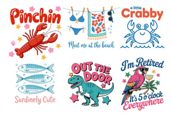 Download Coastal Vibes Summer Svg Bundle - Bundle Collection