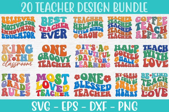 Download Retro Teacher Svg Bundle - Bundle Collection