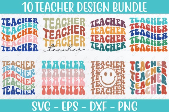 Download Retro Teacher SVG Bundle - Bundle Collection