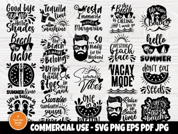 Download Funny Summer SVG Bundle, Beach Svg - Bundle Collection