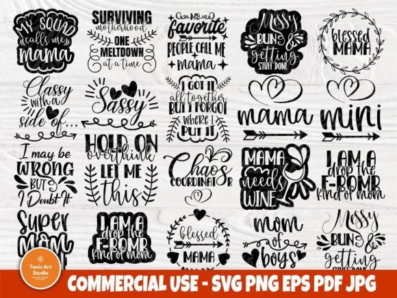 Download Mothers Day SVG Bundle, Mom Quotes Svg - Bundle Collection