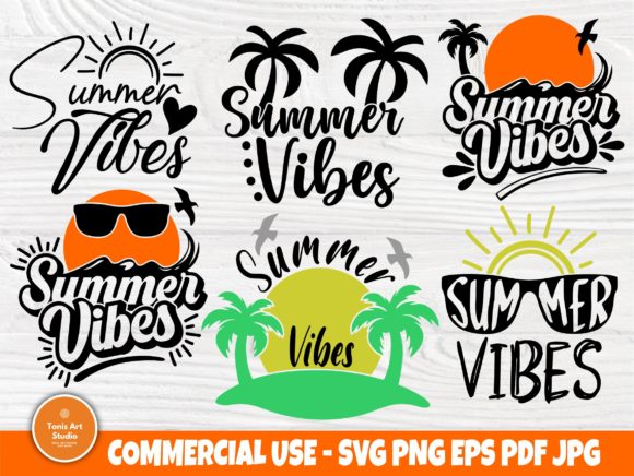 Download Summer Vibes, Beach, Summer Bundle - Bundle Collection