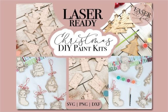 Download Christmas DIY Paint Kit Laser SVG Bundle - Bundle Collection
